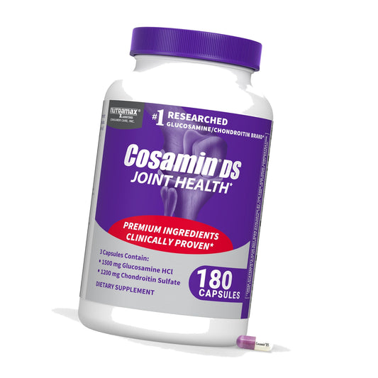 Nutramax Cosamin DS Joint Supplement, Glucosamine Chondroitin, 180 Capsules