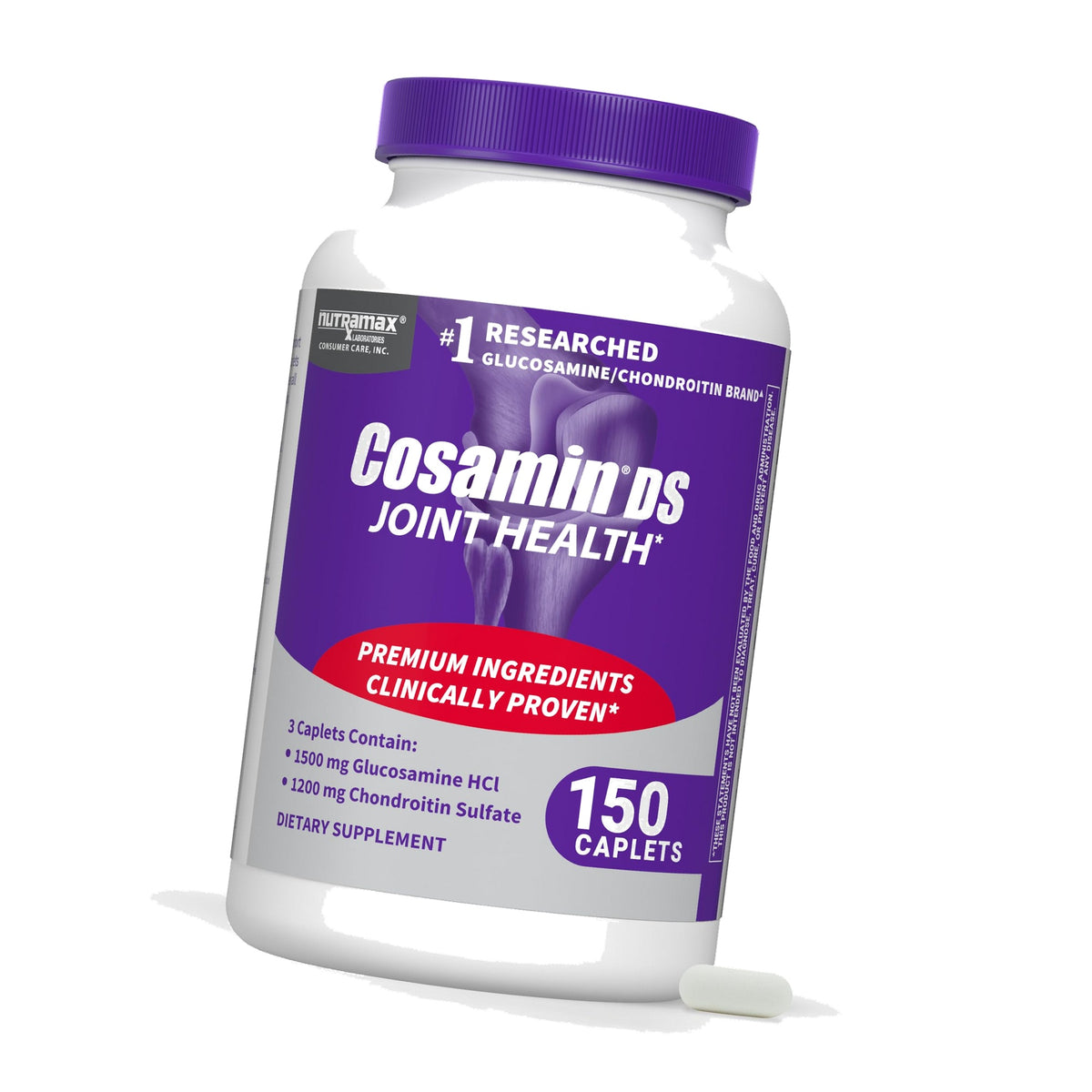 Nutramax Cosamin DS Joint Supplement, Glucosamine Chondroitin, 150 Caplets