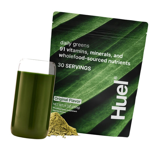 Huel Daily Greens | Superfood Greens Powder | Adaptogens & Probiotics