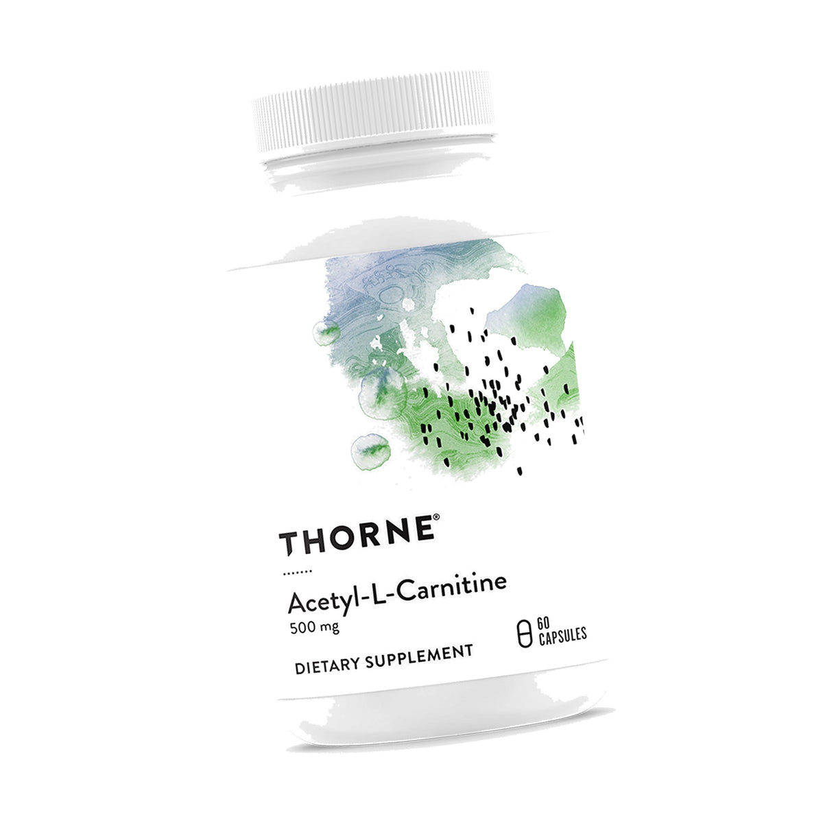 THORNE Acetyl-L-Carnitine, 500 mg per Capsule, 60 Capsules