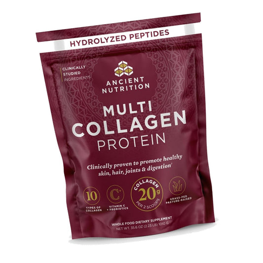 Ancient Nutrition Multi Collagen Protein, Hydrolyzed Peptides, Unflavored