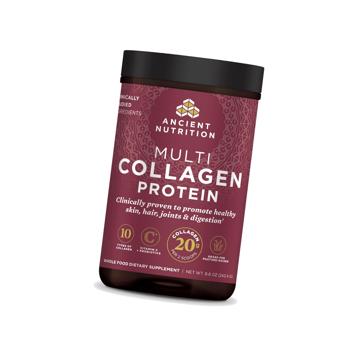 Ancient Nutrition Multi Collagen Protein, Hydrolyzed Peptides, Unflavored