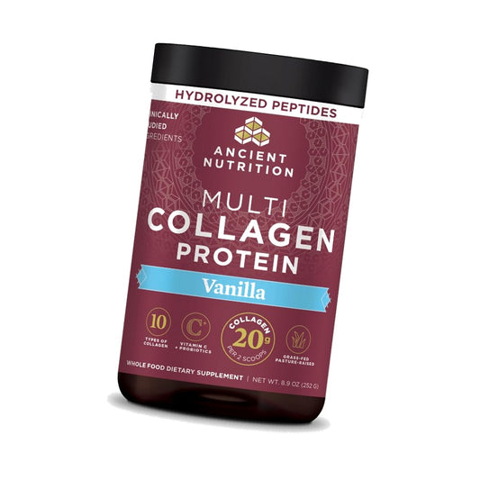 Ancient Nutrition Multi Collagen Protein, Hydrolyzed Peptides, Vanilla