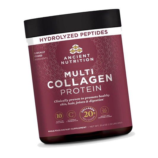Ancient Nutrition Hydrolyzed Multi Collagen Peptides Powder, Unflavored