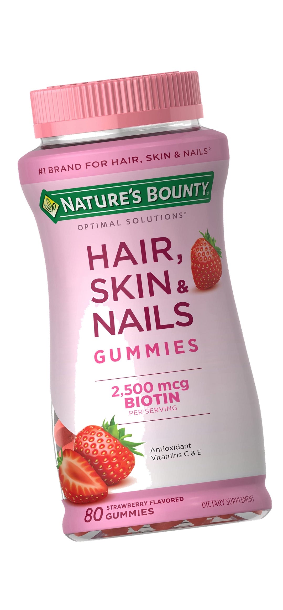 Nature's Bounty Optimal Solutions Hair, Skin & Nails Vitamin Gummies