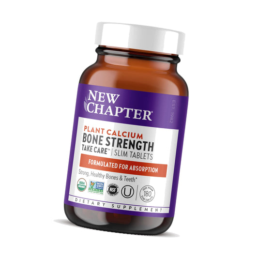 New Chapter Bone Strength Take Care Organic Calcium, 180 Slim Tablets