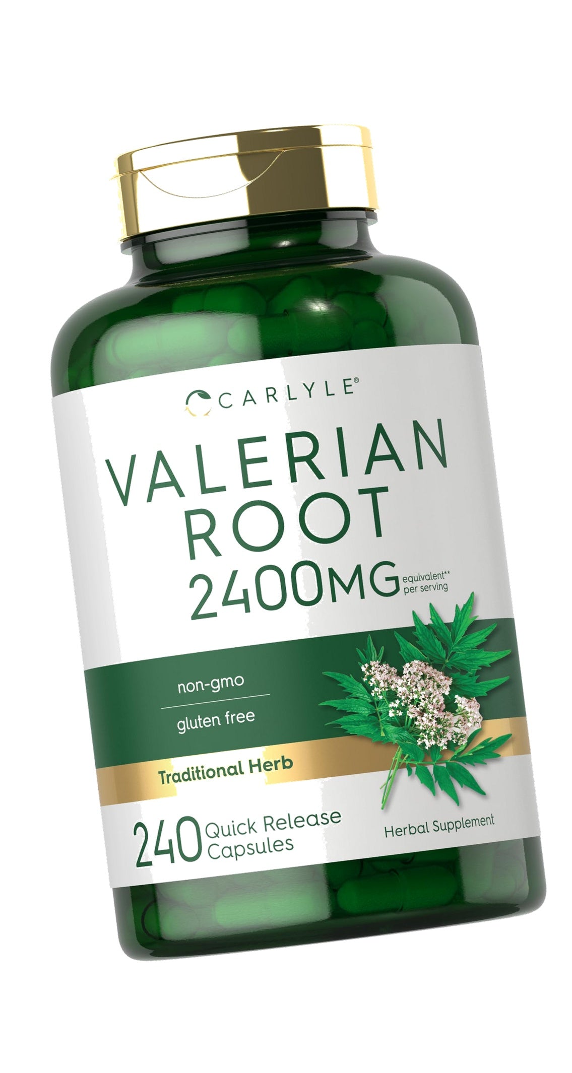 Carlyle Valerian Root Extract Supplement | 240 Capsules