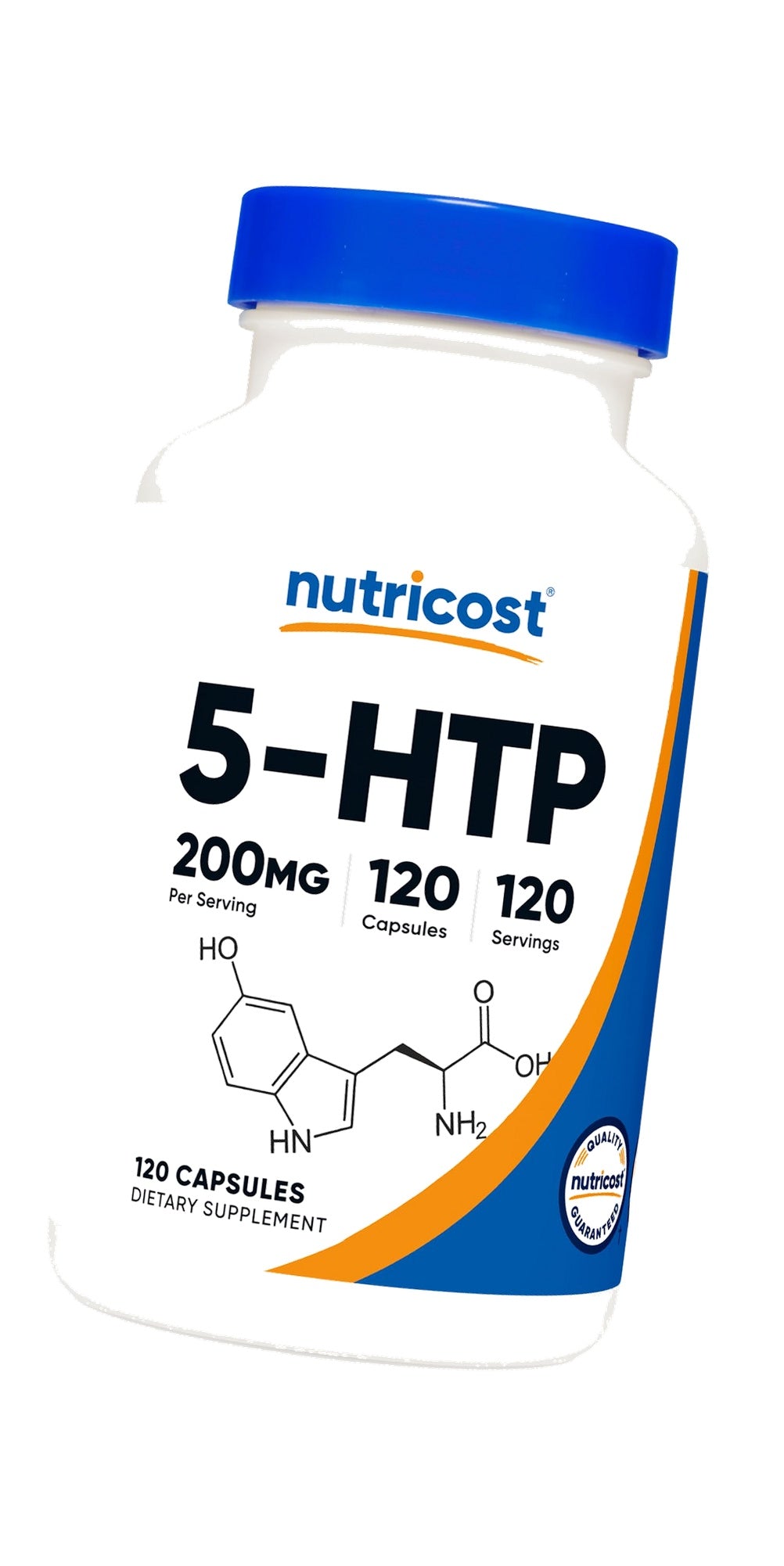Nutricost 5-HTP 200mg, 120 Vegetarian Capsules (5-Hydroxytryptophan)