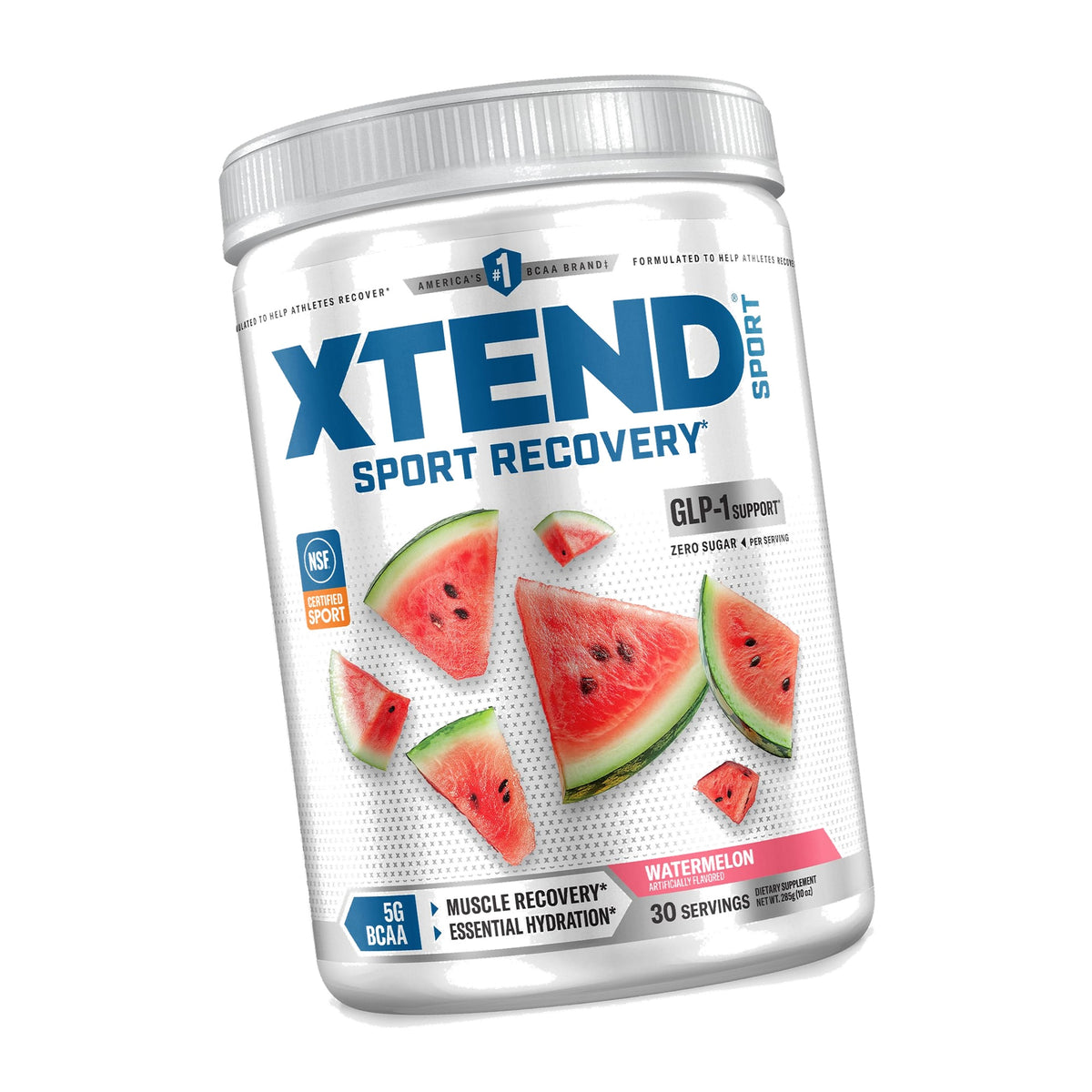 Xtend Sport BCAA Powder for Recovery, Watermelon, 30 Servings