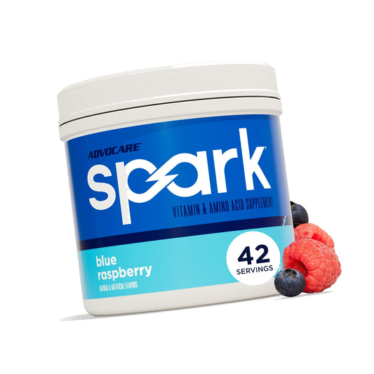 AdvoCare Spark Energy & Focus, Sugar-Free, Blue Raspberry, 42 Servings