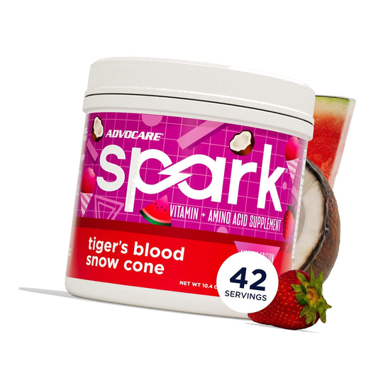 AdvoCare Spark Energy & Focus, Tiger's Blood Snow Cone, 42 Servings