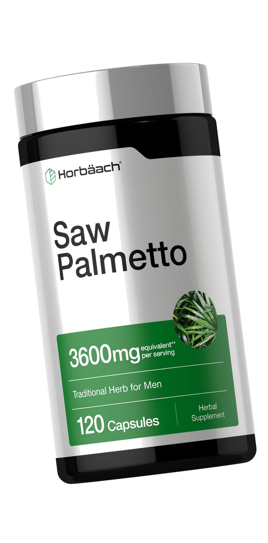 Horbäach Saw Palmetto Extract | 120 Capsules