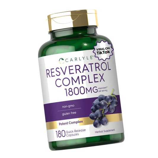 Carlyle Resveratrol Complex | 180 Capsules