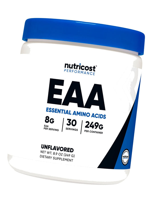 Nutricost EAA Powder 30 Servings (Unflavored) Essential Amino Acids
