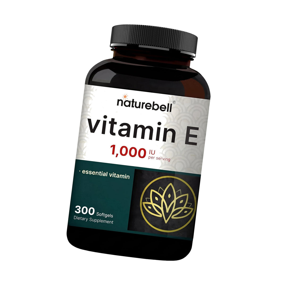NatureBell Vitamin E 1,000 IU, 300 Softgels
