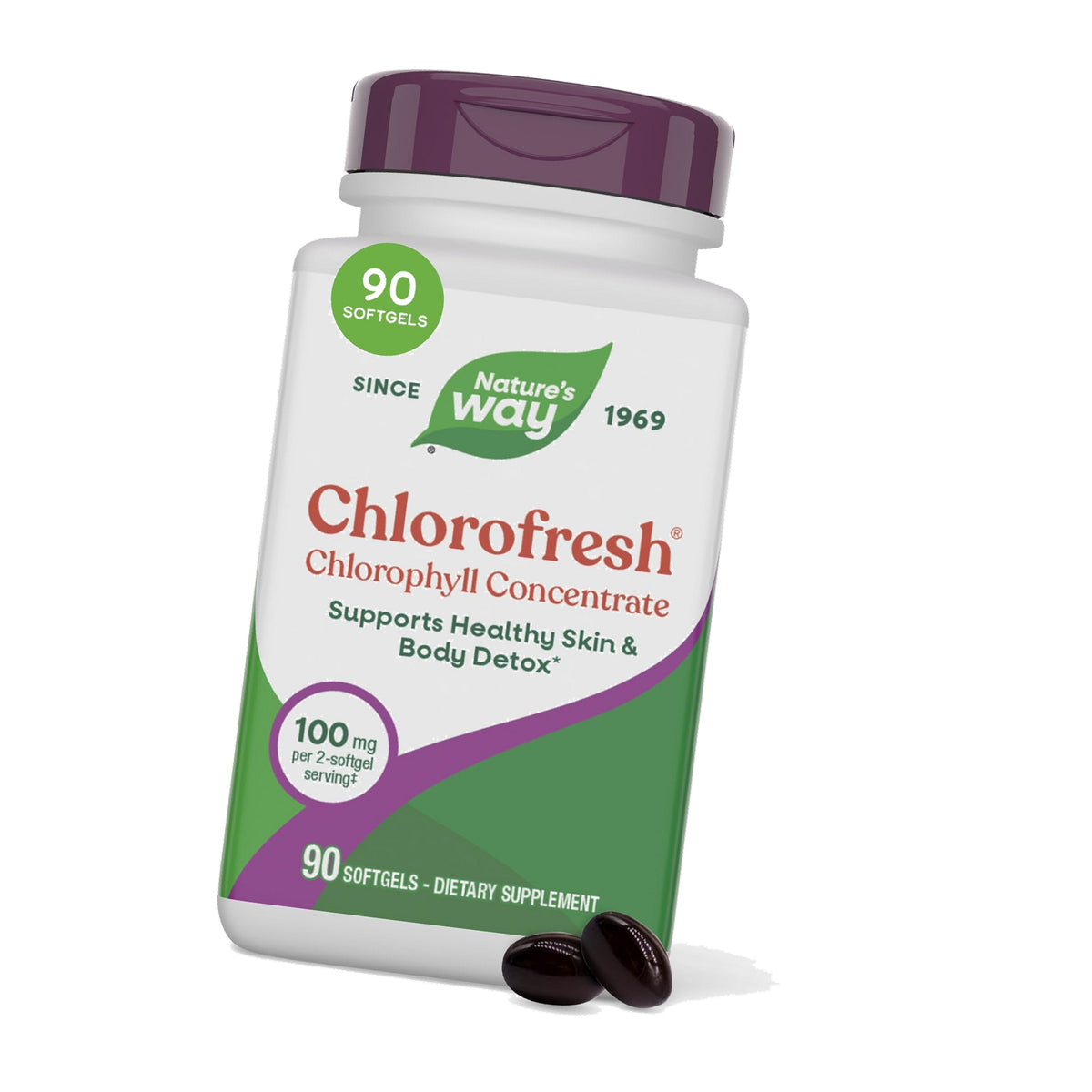 Nature's Way Chlorofresh Chlorophyll Concentrate Softgels, 90 ct