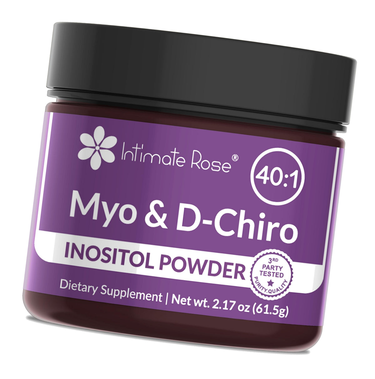 Myo & D-Chiro Inositol Powder Supplement for Women - Ideal 40:1 Ratio