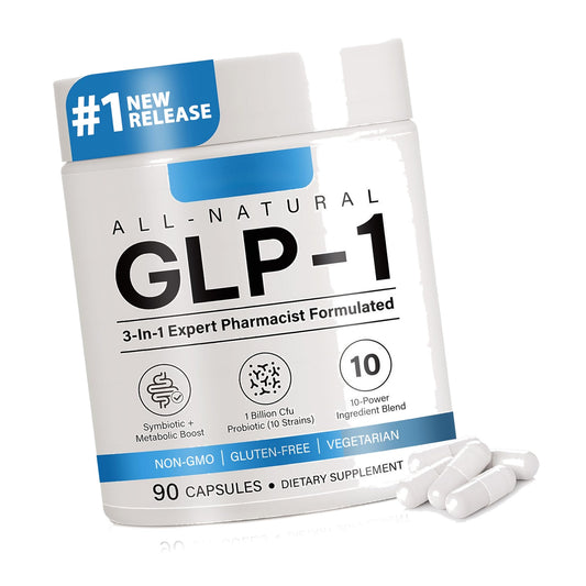 GLP-1 Supplement for Women and Men, Hunger & Metabolism Support,90 Capsules