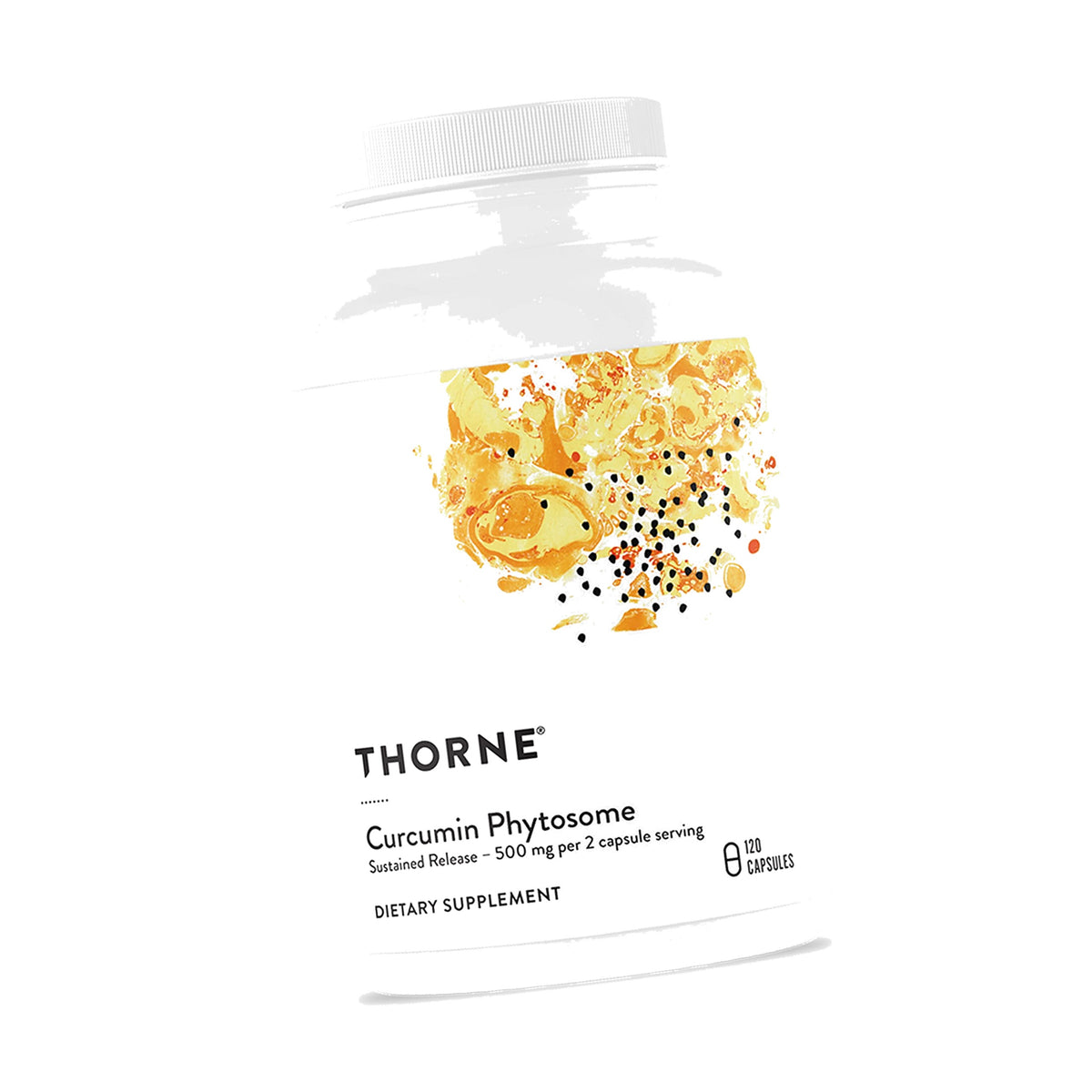 THORNE Curcumin Phytosome, 500 mg Sustained Release Curcumin, 120 Capsules