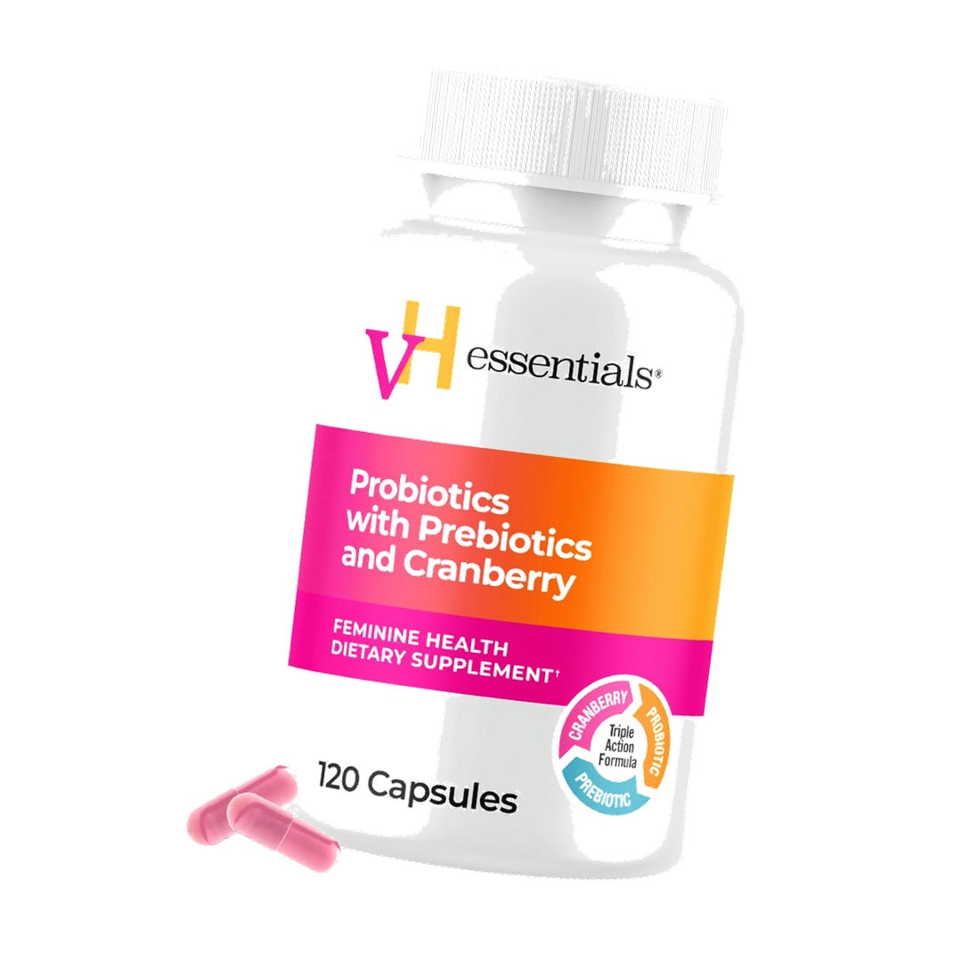 vH essentials Probiotics for Women with Prebiotics and Cranberry, 120 Ct