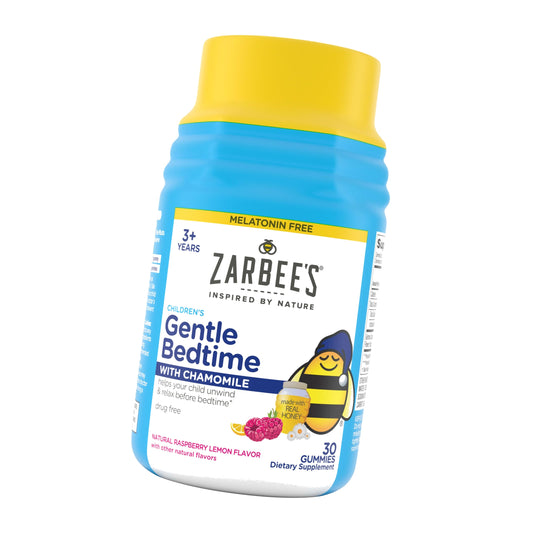 Zarbee's Kids Gentle Bedtime Gummies with Chamomile, Melatonin-Free, 30 ct