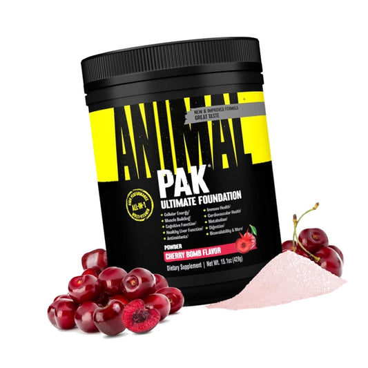 Animal Pak Multivitamin Powder All-in-1 Supplement | Cherry Bomb 60 Serving