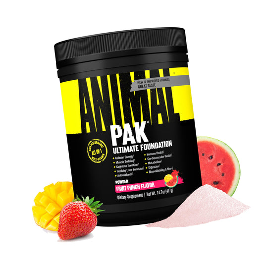 Animal Pak Multivitamin Powder All-in-1 Supplement | Fruit Punch 60 Serving