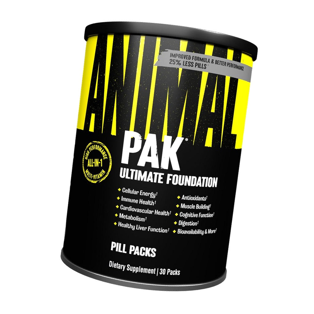 Animal Pak Multivitamin Supplement for Men & Women | 30 All-in-1 Pill Packs