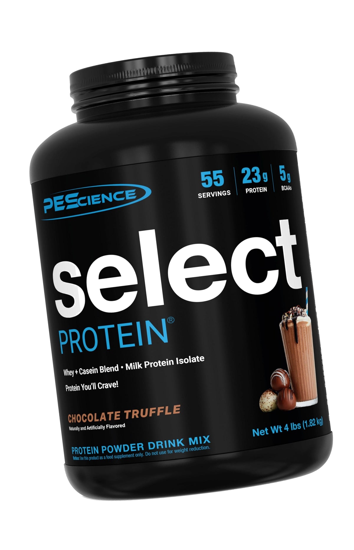 PEScience Select Protein Powder, Chocolate Truffle, 55 Servings