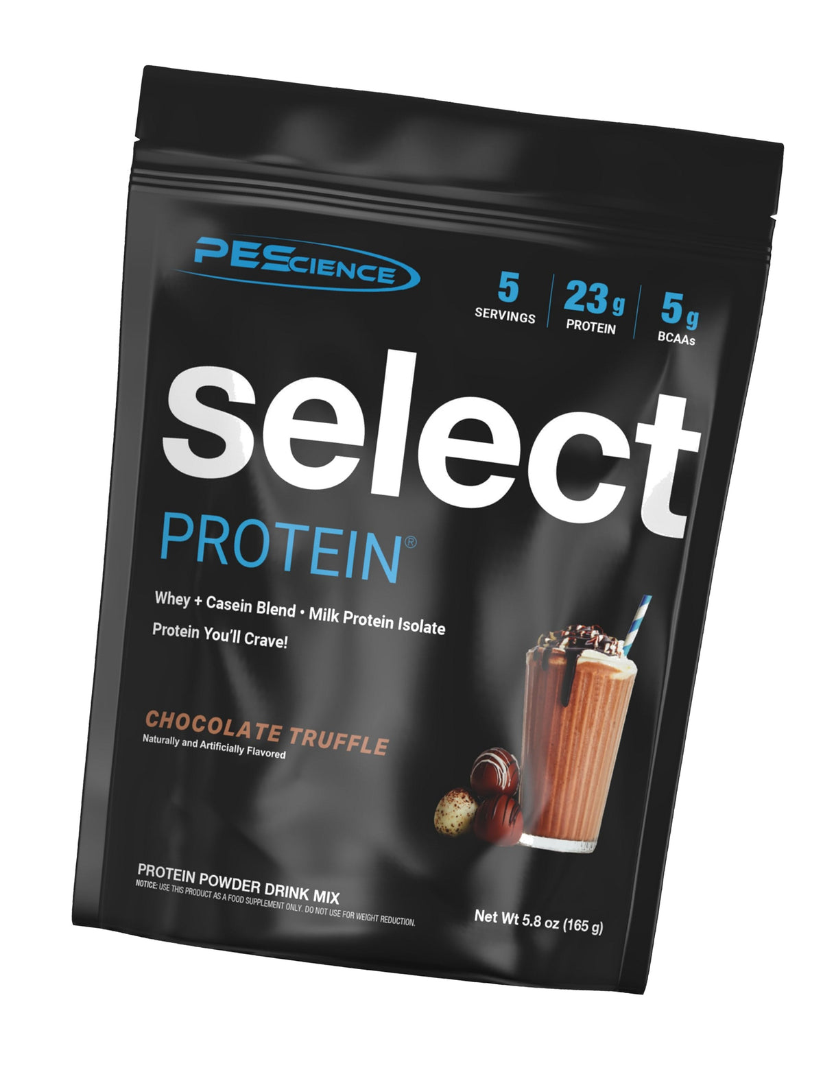 PEScience Select Protein Powder, Chocolate Truffle, 5 Servings