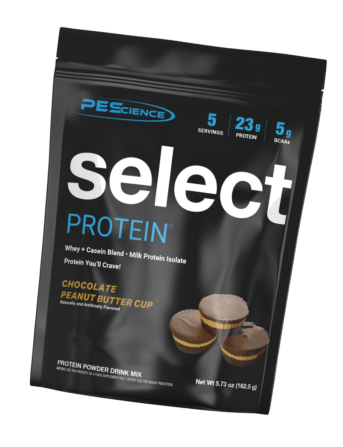 PEScience Select Protein Powder, Chocolate Peanut Butter Cup, 5 Servings