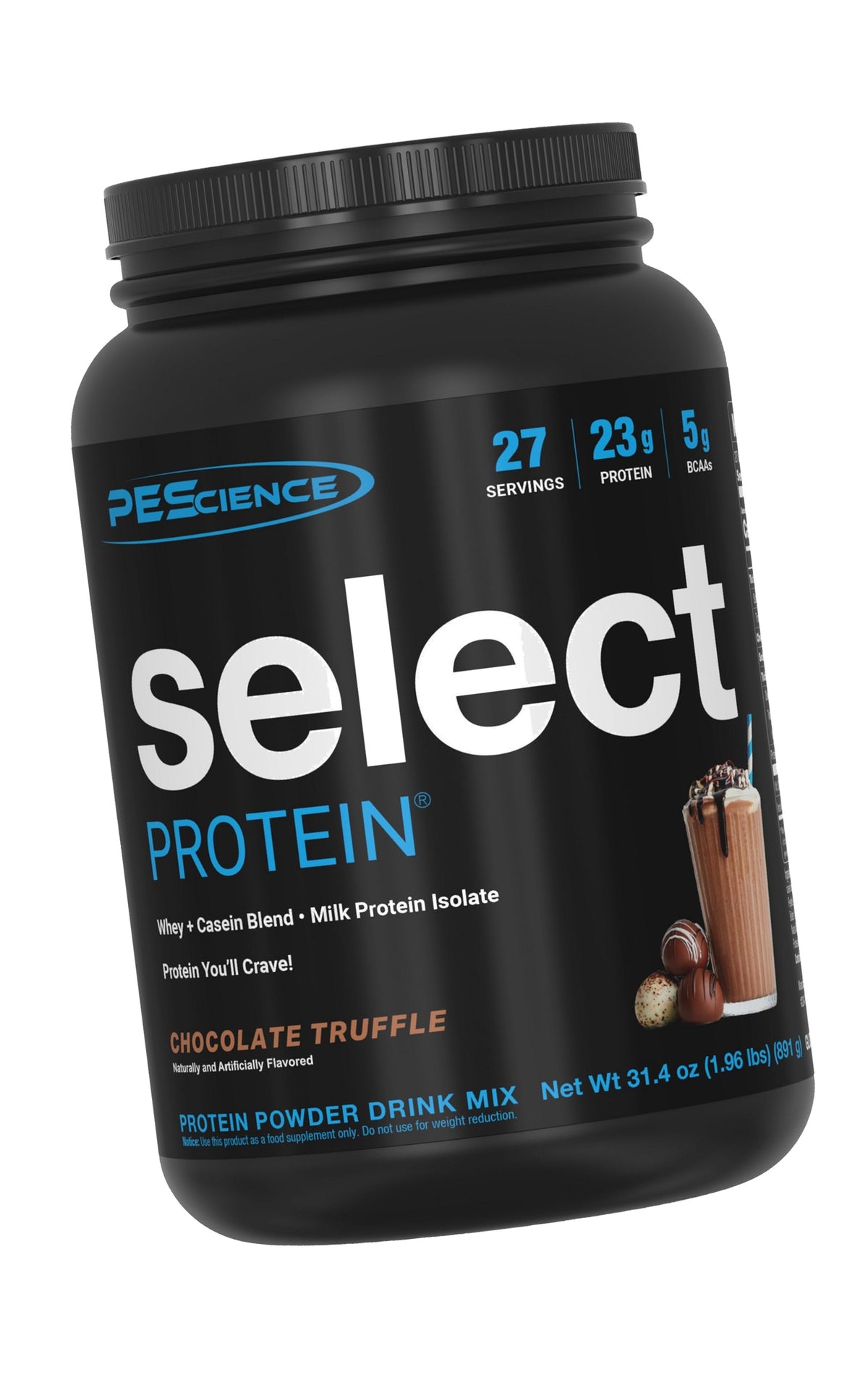 PEScience Select Protein Powder, Chocolate Truffle, 27 Servings