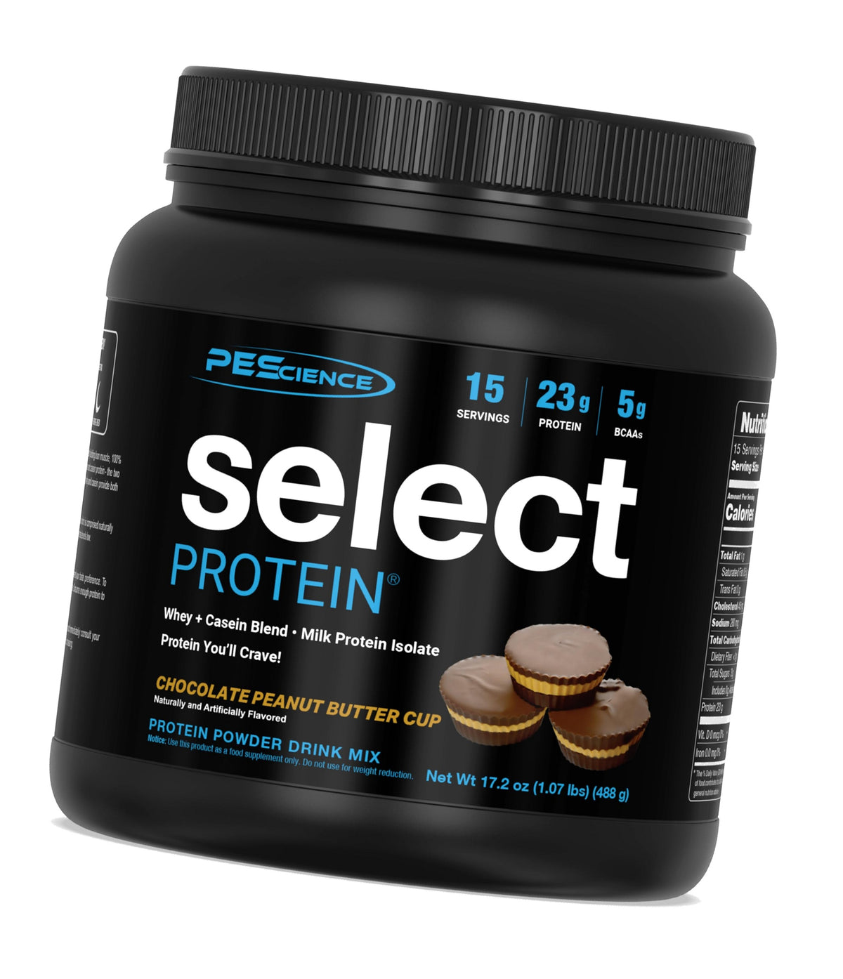 PEScience Select Protein Powder, Chocolate Peanut Butter Cup, 15 Servings