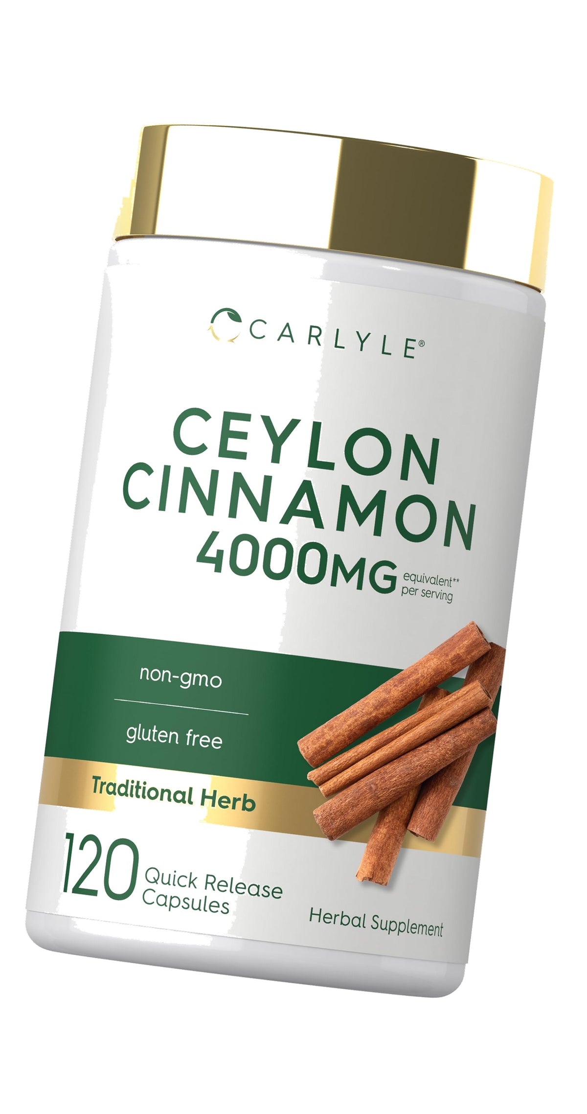 Carlyle Ceylon Cinnamon Capsules | 120 Count