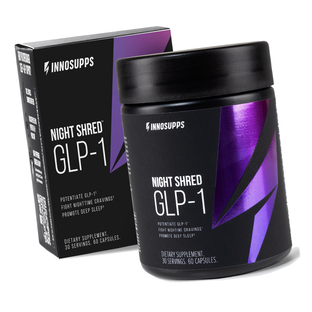 Night Shred GLP-1 Night Time Fat Burner & Sleep Support, 30 Servings
