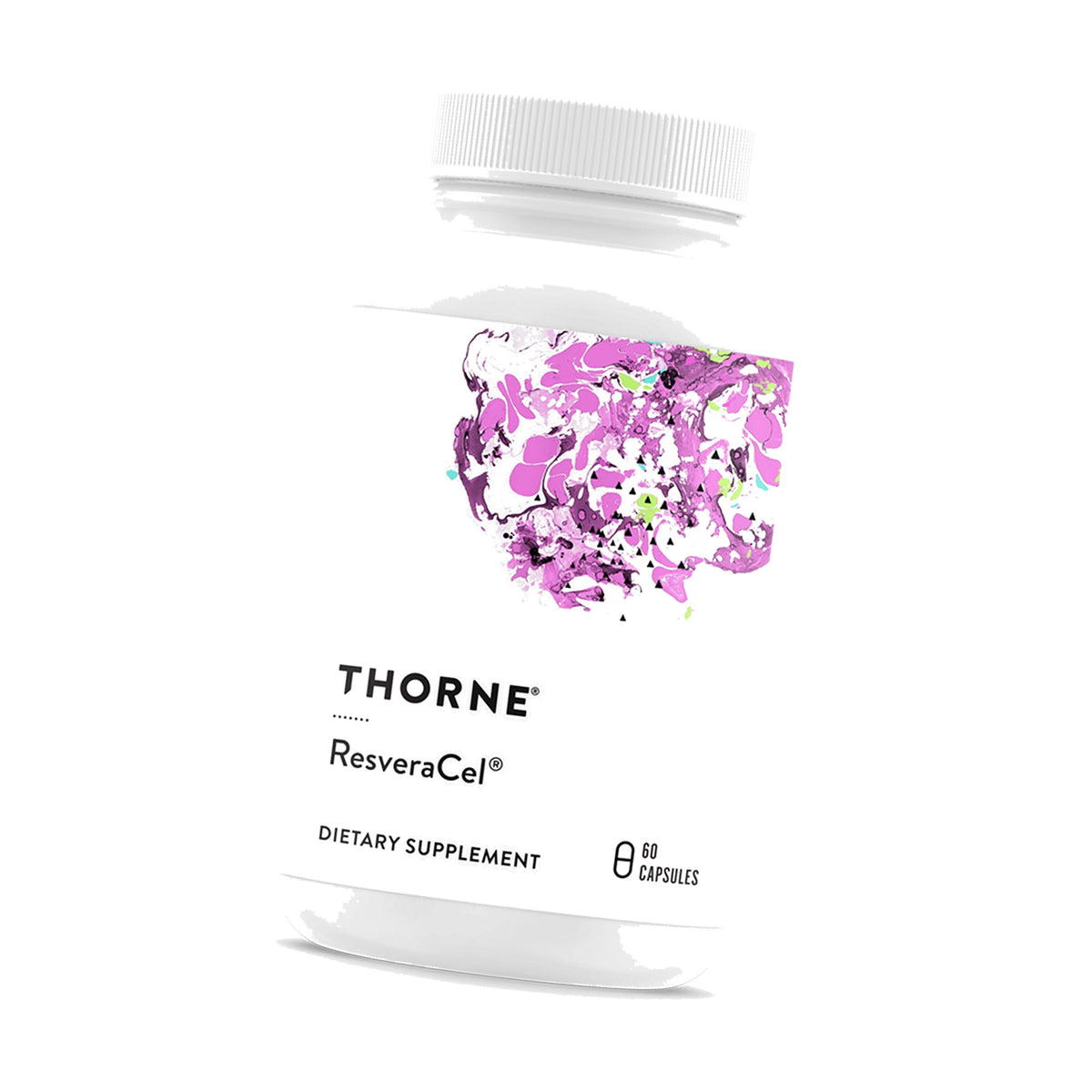 THORNE ResveraCel, NR, Quercetin, Resveratrol & Betaine, 60 Capsules