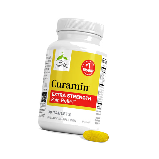 Terry Naturally Curamin Extra Strength - Soreness & Pain Relief - 30 Count