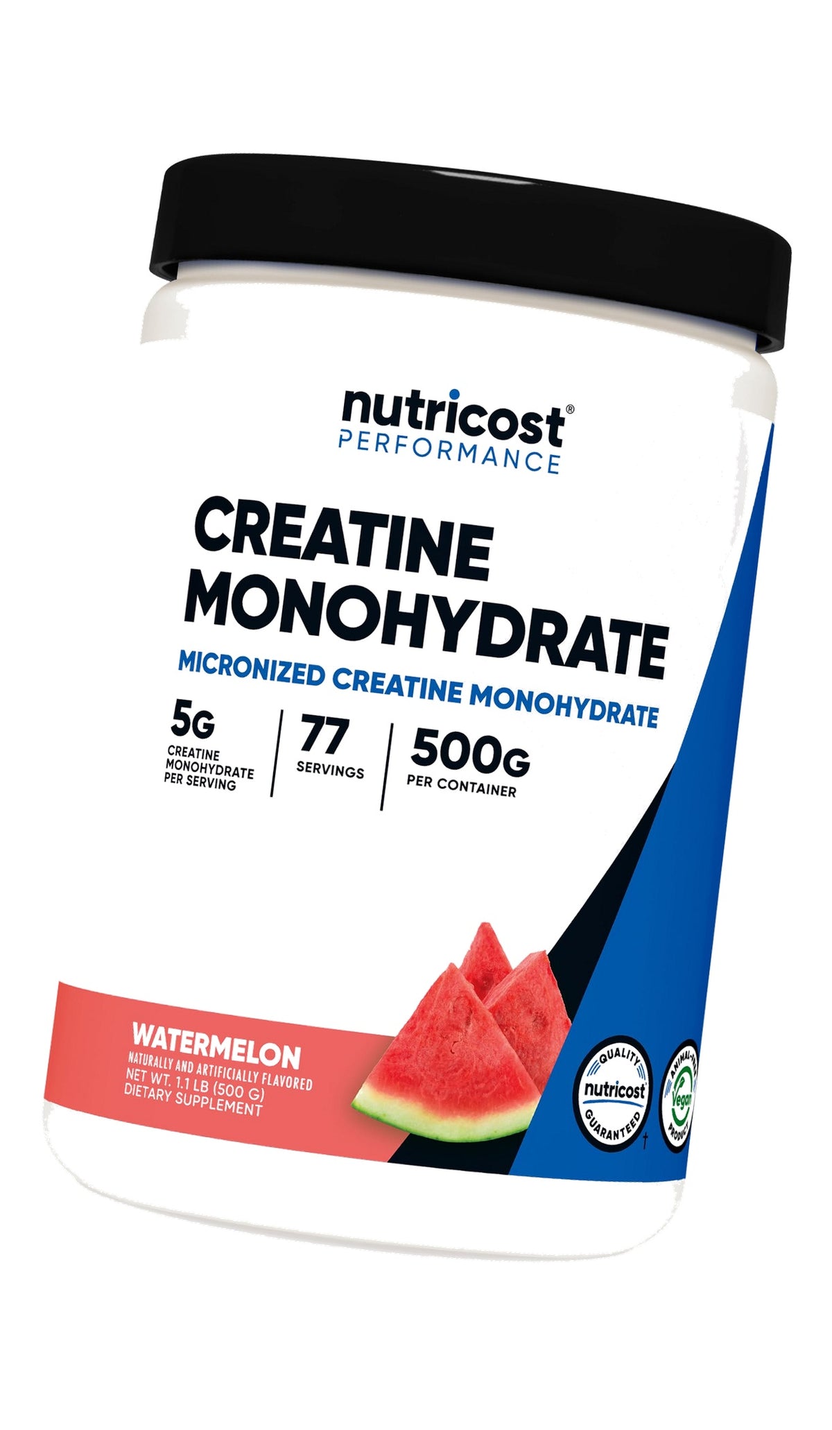 Nutricost Creatine Monohydrate Powder (Watermelon) 500 Gram, Micronized