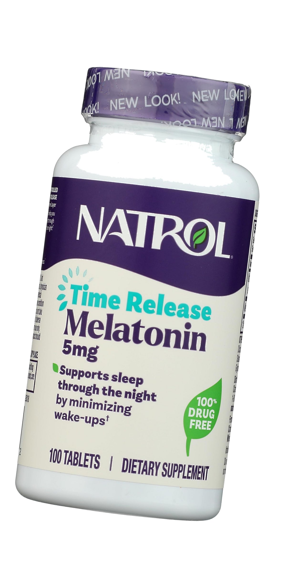 Natrol, Melatonin 5 MG Time Release 100 Tablets 100 Count