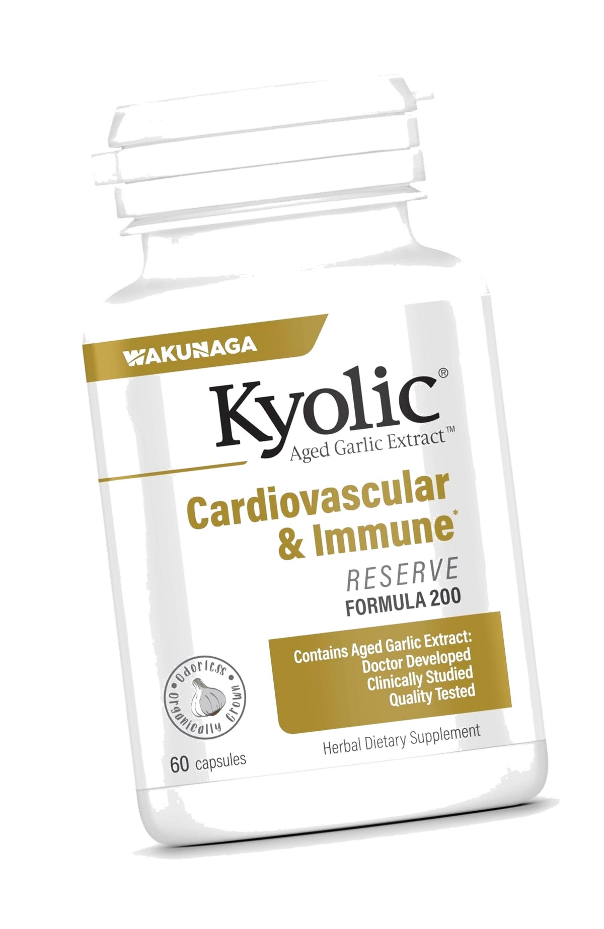 Kyolic Age Cardiovascular & Immune* Formula 200 (Reserve), 60 Capsules