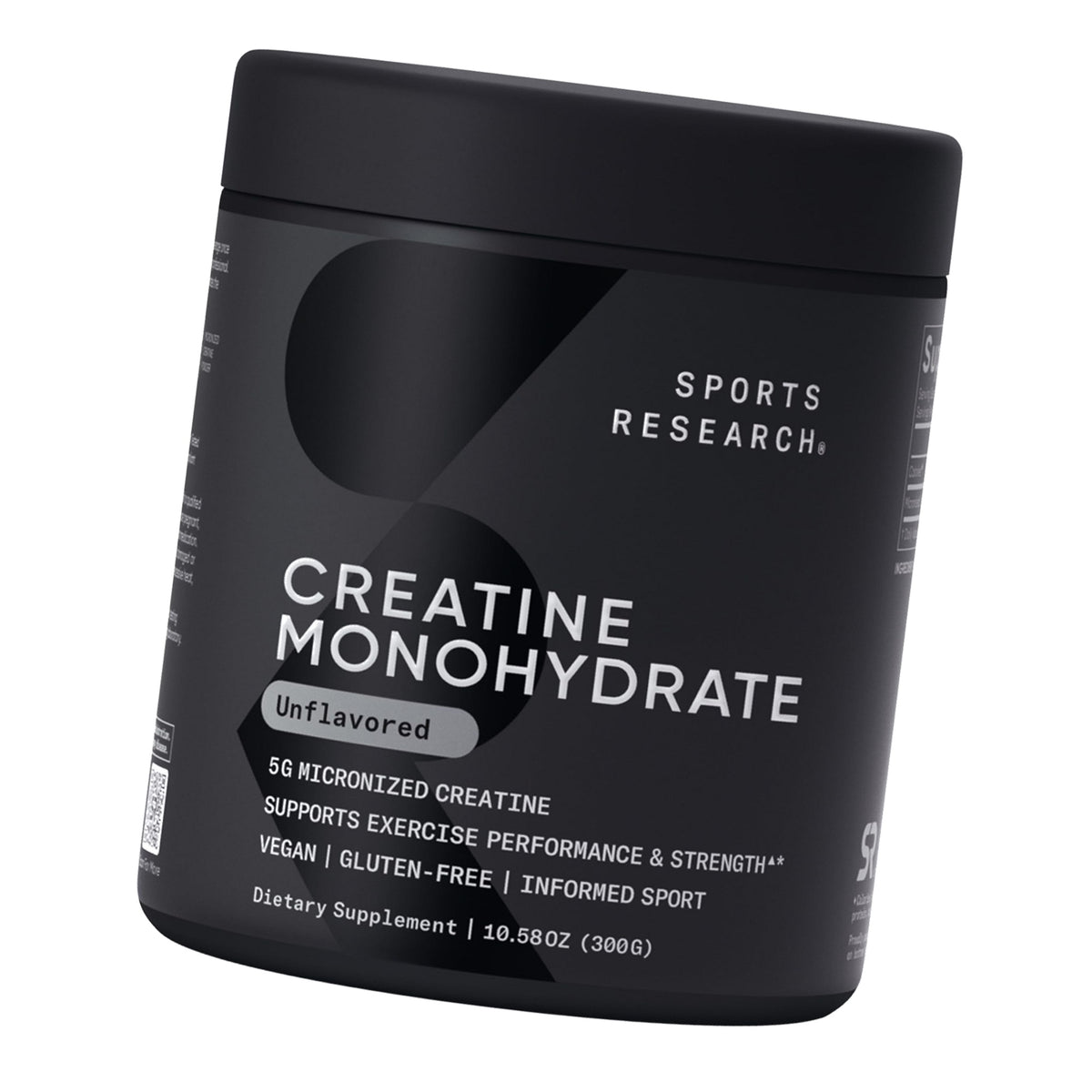 Sports Research® Creatine Monohydrate Powder 5g, Unflavored (60 Servings)