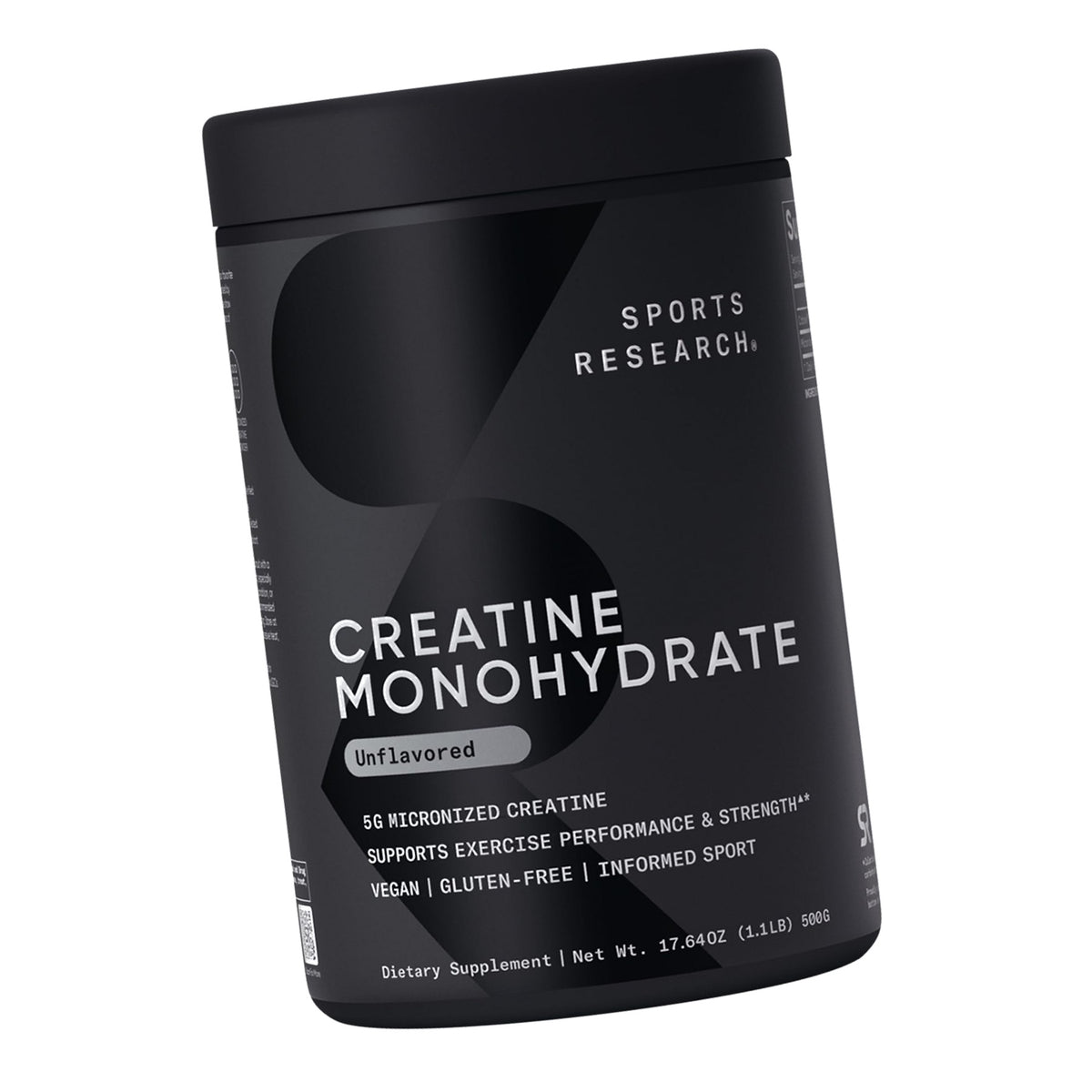 Sports Research® Creatine Monohydrate Powder 5g, Unflavored (100 Servings)