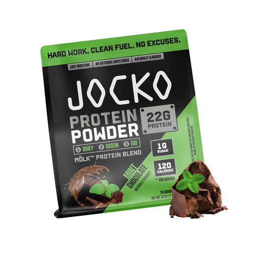 Jocko Fuel Whey Protein Powder, Mint Chocolate | 26 Servings