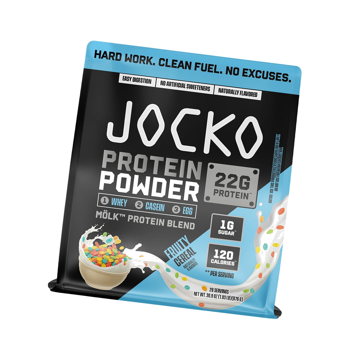 Jocko Fuel Whey Protein Powder, Fruity Cereal | 26 Servings