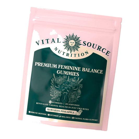 Vital Source Nutrition - Premium Feminine Balance Gummies - 60 Gummies