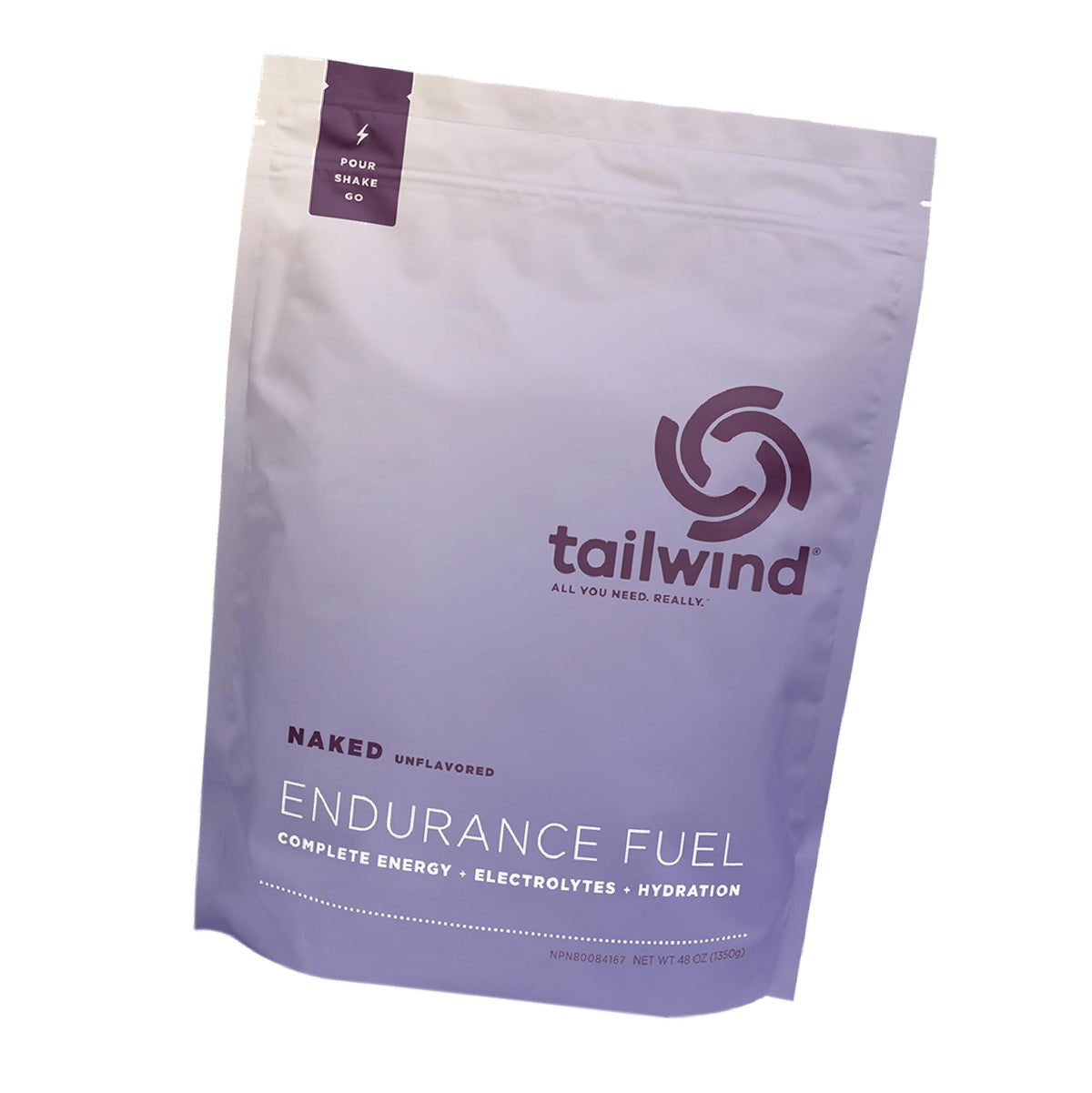 Tailwind Nutrition Endurance Fuel, Naked Unflavored, 50-Serving Bag