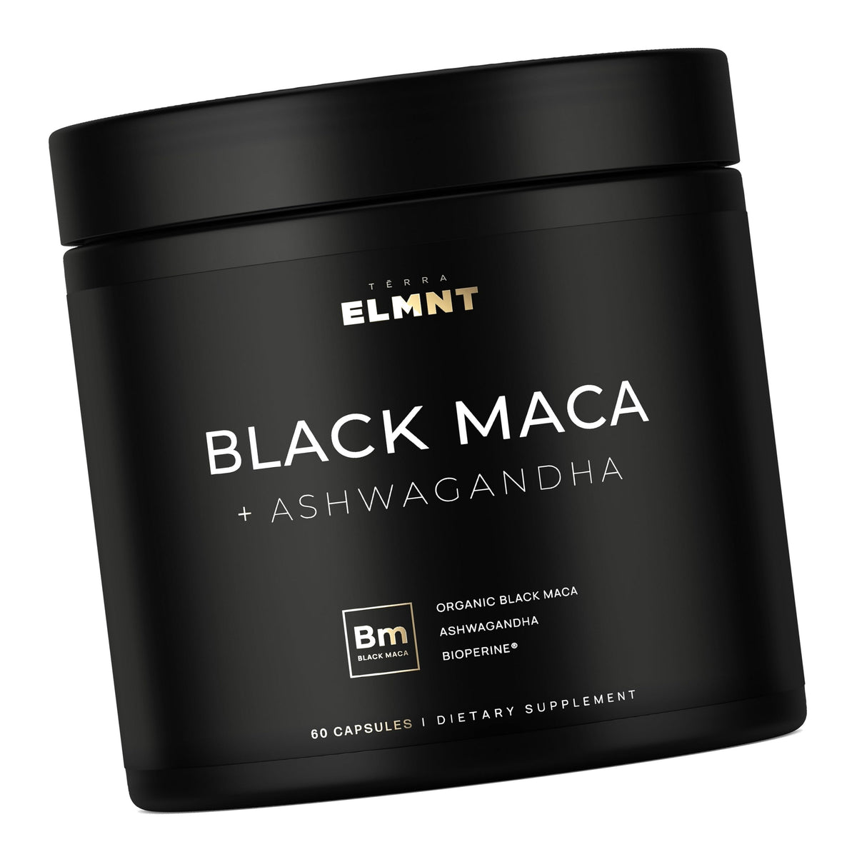 40x Strength Organic Black Maca Root with 15:1 Ashwagandha for Men