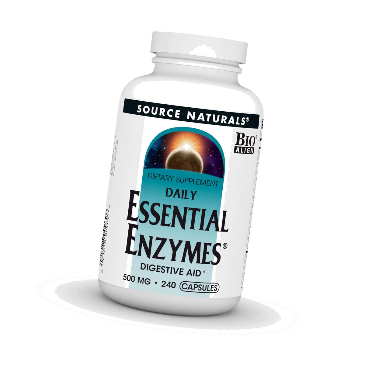 Source Naturals Essential Enzymes Digestive Aid* - 500mg - 240 Capsules