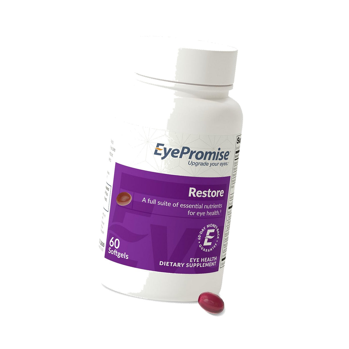 EyePromise Restore Aging Eye Health Supplements, 60 Softgels