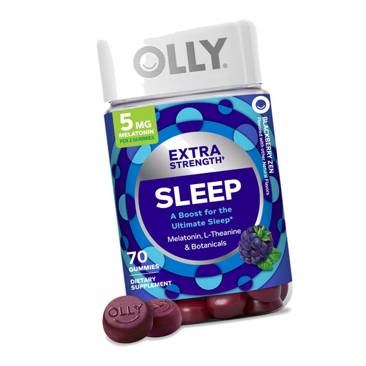 OLLY Extra Strength Sleep, Occasional Sleep Support Supplement - 70 Count